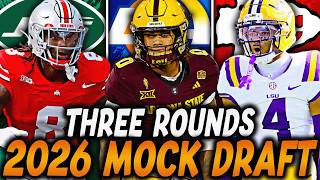 THREE ROUND 2026 NFL Mock Draft | All 100 Picks + Analysis Profile
