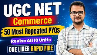 50 Most Repeated Pyqs Ugc Net Commerce All 10 Unites Revision Ugc Net 2026 Pyqs Ugc Net Mentor