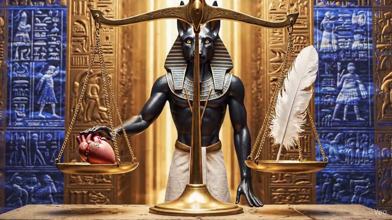 Anubis rising from the shadows with ancient power and mystery ⚡️🖤 