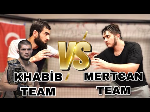 MERTCAN BAHAR VS KHABİBİN KÖYLÜSÜ KAPIŞTI