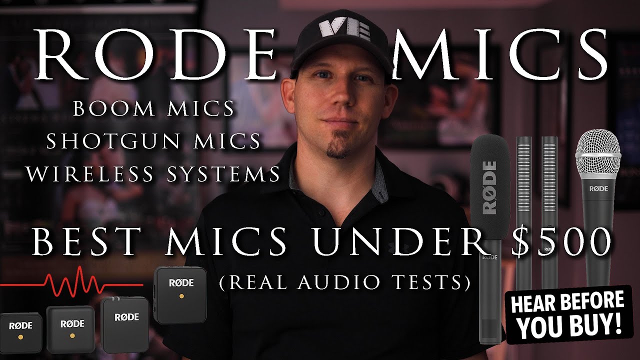 Best Rode Microphones Under $500 (REAL Audio Tests) | NTG2, NTG4+, Wireless GO, VideoMic Pro Review