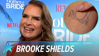 Brooke Shields Shows Off Matching TATTOO w/ Daughter Grier