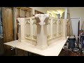 Decorative trim molding kitchen island pt 4