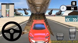 Modern Car Transporter Plane: Airplane Pilot Cargo Truck Transport Car - Android GamePlay 3D Part 2 screenshot 5