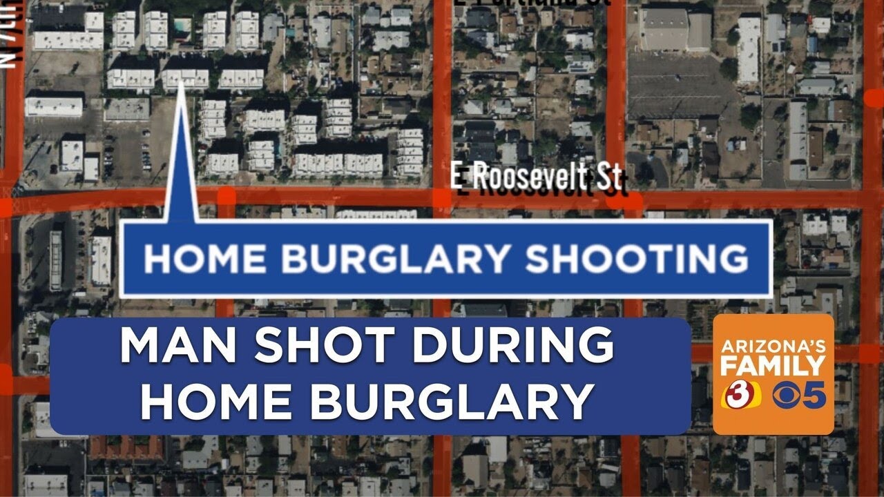 Man dead after being shot during home burglary in downtown Phoenix ...