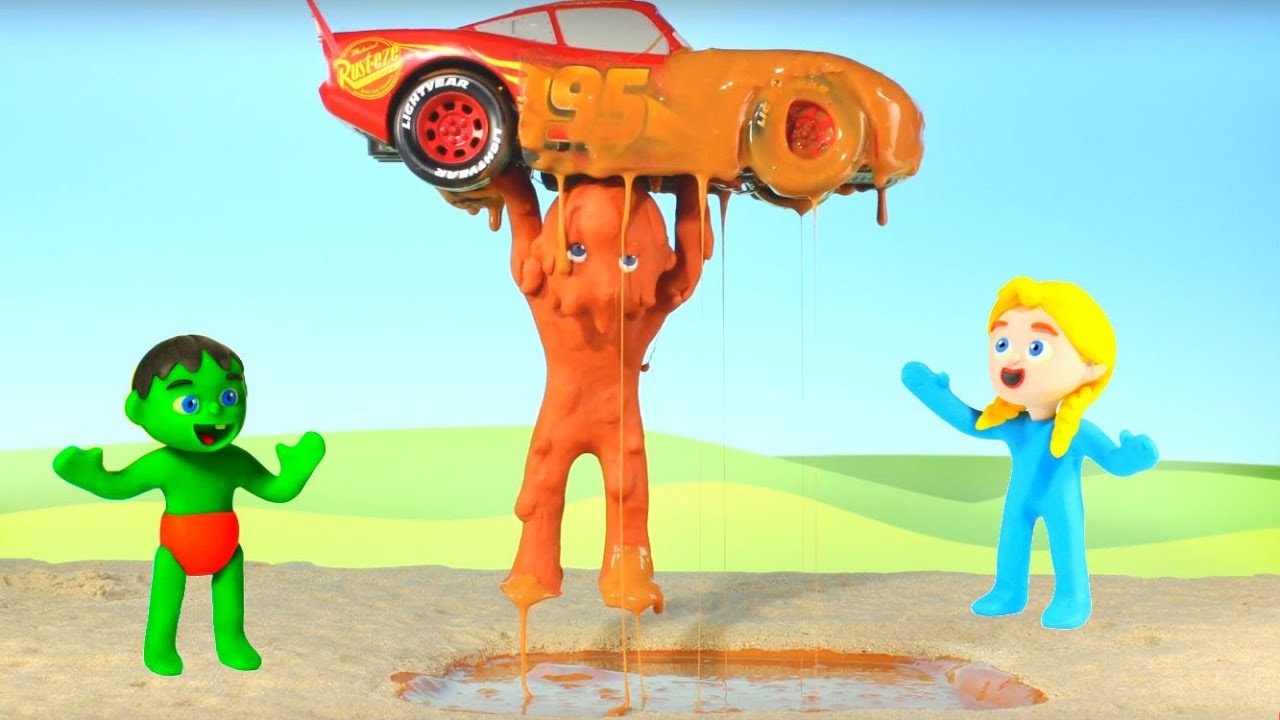 Superman Saved The Car From The Muddy Puddle ❤ Cartoons For Kids Superman Saved The Car From The Muddy Puddle ❤ Cartoons For Kids