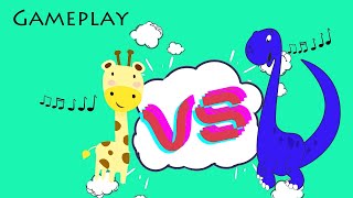 WHATS THE DIFFERENCE? Like a Giraffe VS Like a Dino - A Silver Lining Song screenshot 3