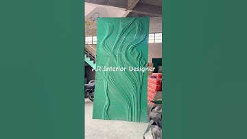 3D CNC Wall Panel Design #3d #artcam #cnc #interiordesign  #youtubeshorts #art #corianmandir