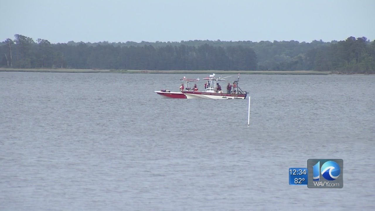 Coast Guard suspends search for missing boater on York River - YouTube
