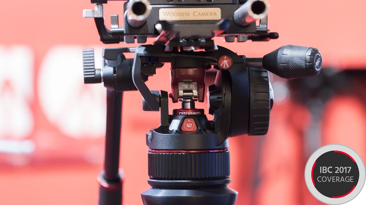 Manfrotto Nitrotech N12 Fluid Video Head - Back With Higher