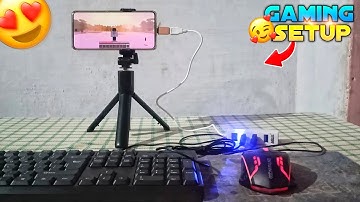 I Play Minecraft with Keyboard and Mouse in IQOO Z9s pro 5G | Gaming Setup Tour.