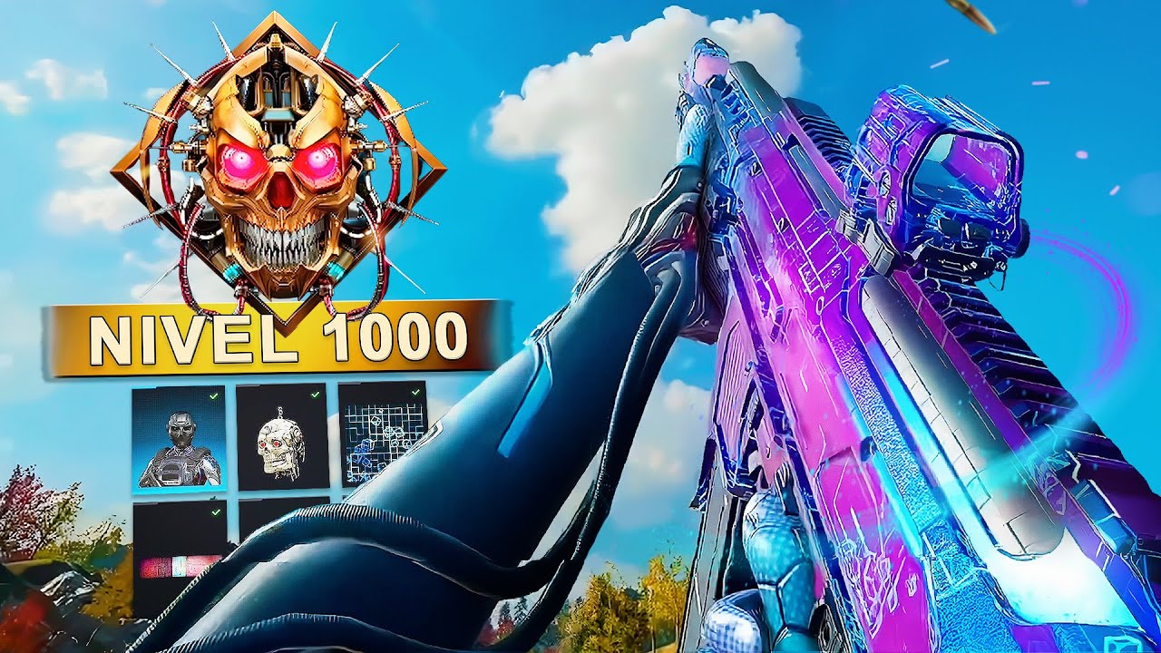 NIVEL 1000 LIBERADO no BO7 🤩✨ (NOVA CAMUFLAGEM e SKIN SECRETAS)