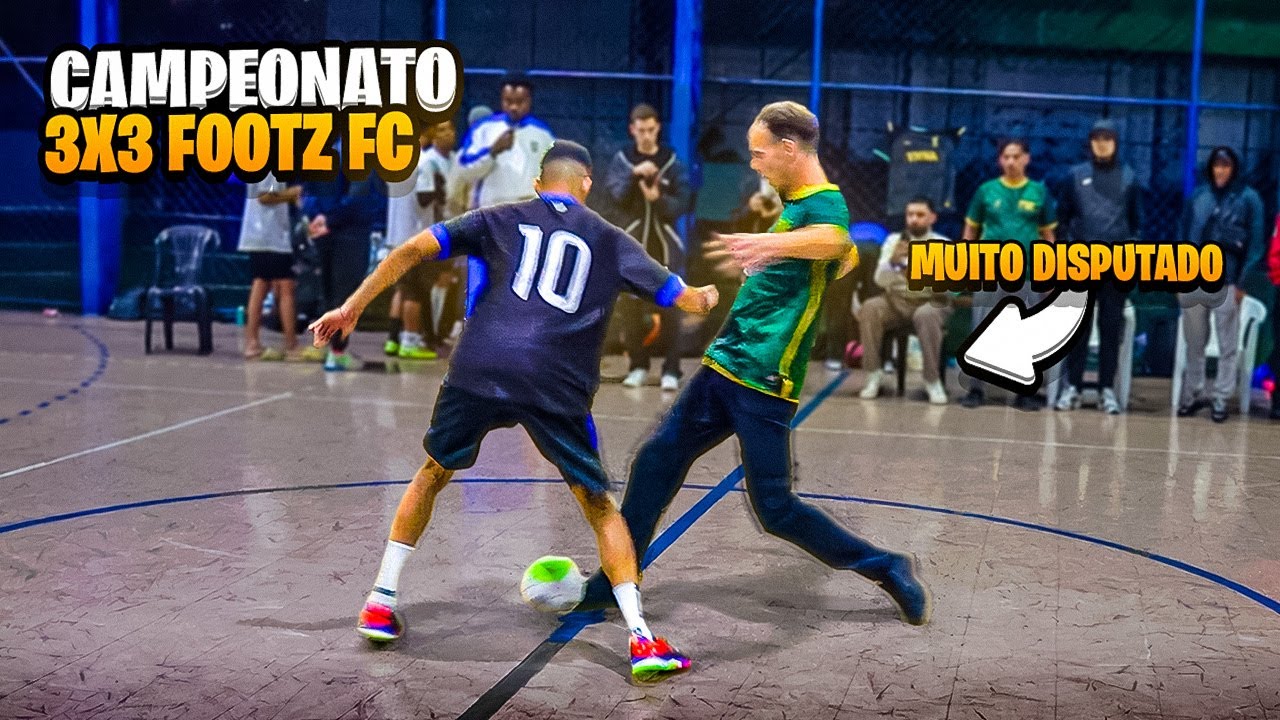 O CAMPEONATO MAIS INSANO DE FUTEBOL DE RUA JÁ FEITO! 😱🔥 - FOOTZ FC X ISFA 2025