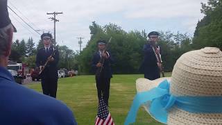 AFROTC Rifle throwing memorial day 2017