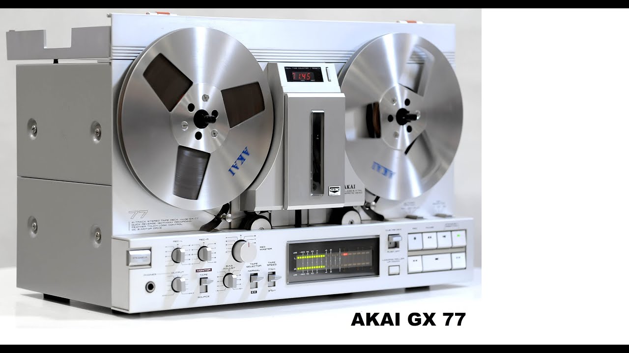 Обзор на AKAI GX-77.