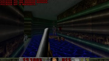 DOOM2 3D - JDOOM - Doom2 Hell On Earth - Map02 UNDERHALLS