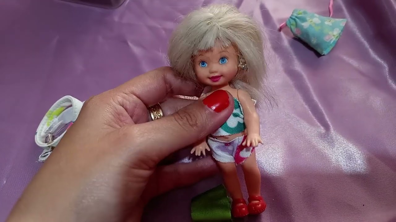 💖Hice mini ropitas para Kelly 😊💖 #barbie #limaperu #barbieoutfits 
