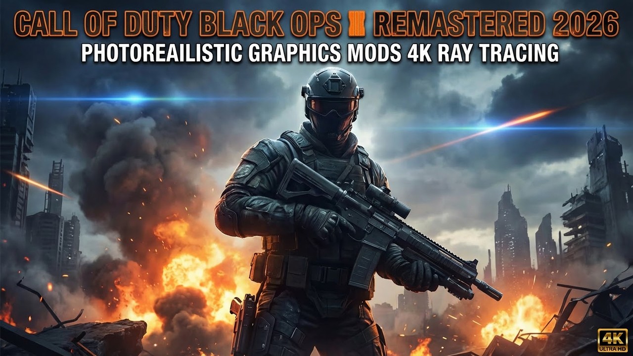 Cod Graphics Mod Call of Duty Black Ops 3 Remastered 2026 - Photorealistic Graphics Mods ...