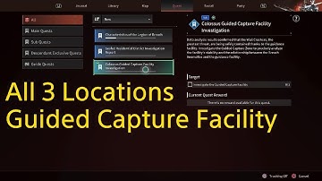 All 3 Guided Capture Facility Locations - The First Descendant