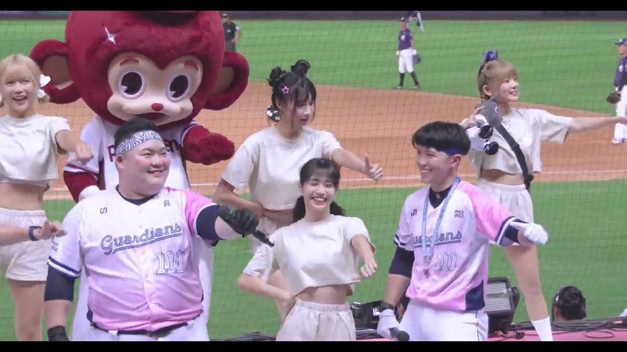 20230731 中職明星賽 CPBL ALL STAR GAME Day2 Fubon Angels 慈妹的劉俊豪應援 feat. Rakuten Girls 筠熹 慈妹:劉俊豪我愛你