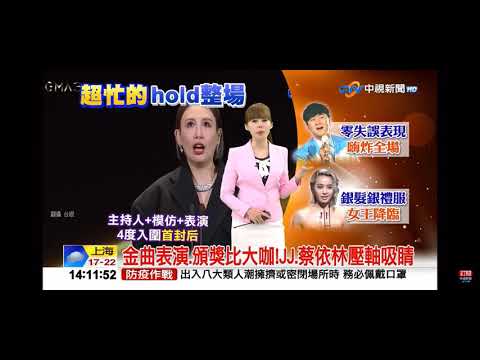 2020-10-04中視即時新聞現場-金曲表演.頒獎比大咖！JJ.蔡依林壓軸吸睛