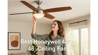 🌬️ Best Honeywell Carmel 48 Ceiling Fan | Honeywell Ceiling Fans Carmel Modern 48 Inch Ceiling Fan