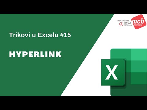 Trikovi u Excelu - Hyperlink