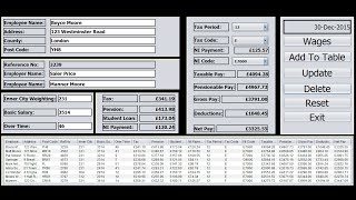 How to Create Payroll Management Systems with JTable in Java NetBeans Full Tutorial