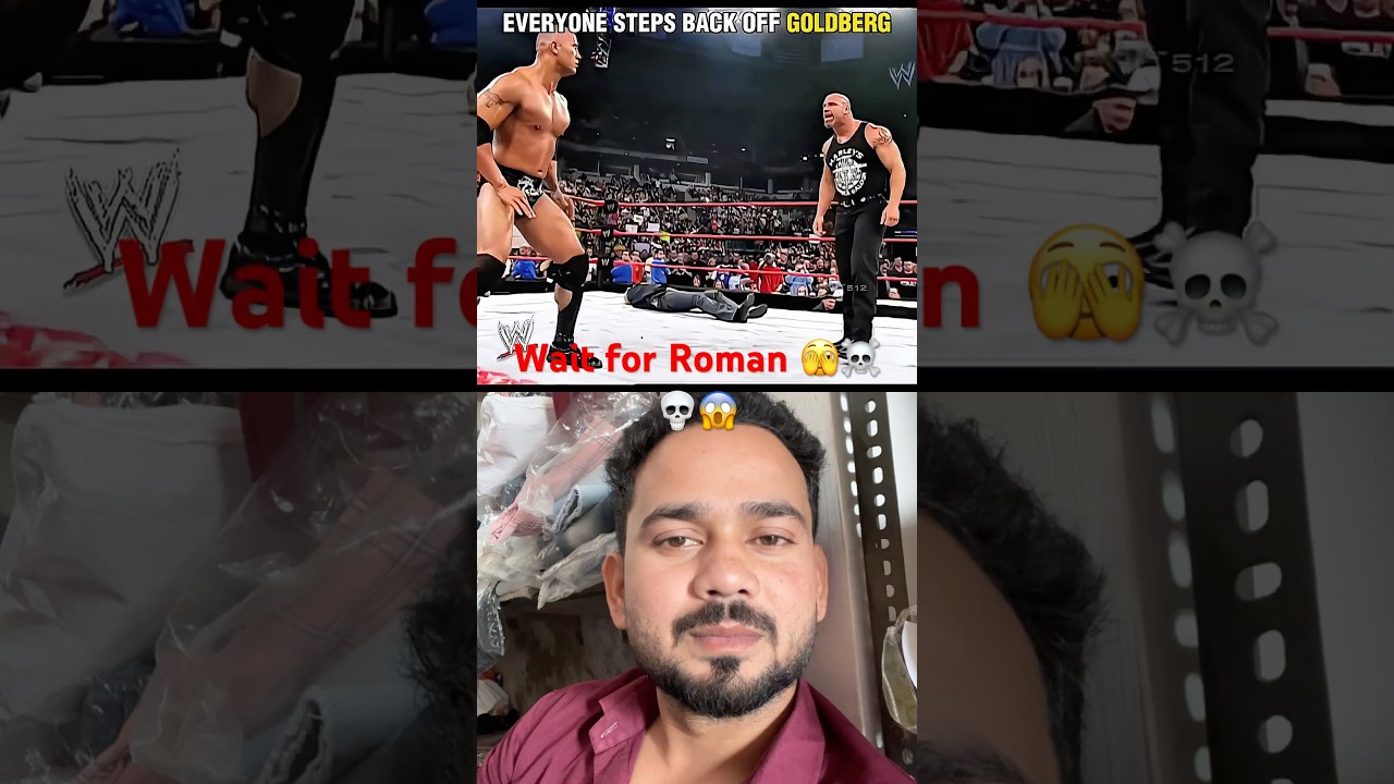 Meanwhile Even Goldberg Is Nothing in front of these wrestlers ☠️🥶🤬👹wait for Roman #trending #sho