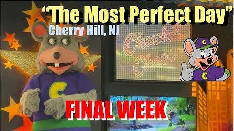 "The Most Perfect Day" 2-Stage Animatronic Cyberamics Song - Chuck E. Cheese Cherry Hill NJ