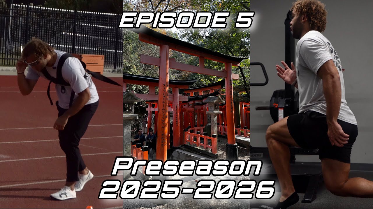 Track & Field PRESEASON WORK Sleds & Sprints + Japan Trip 🇯🇵 | 2025-2026 Season | Episode 5