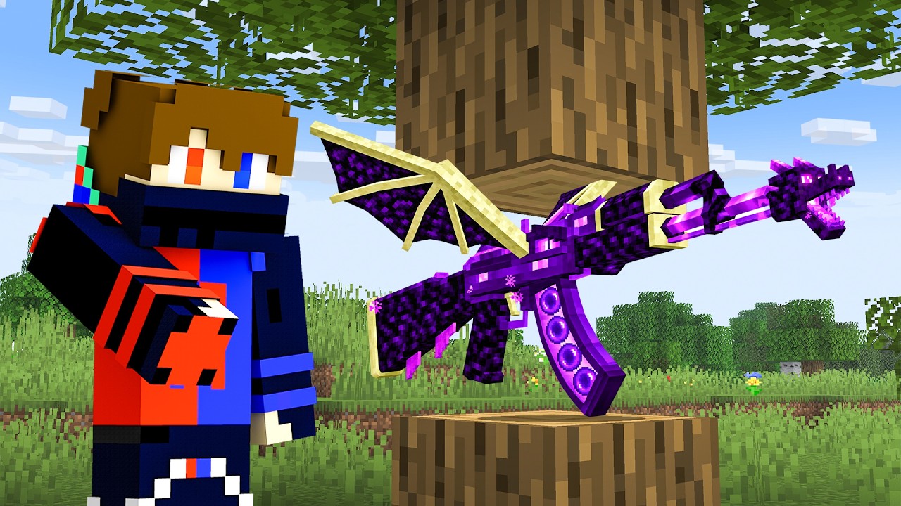 Minecraft, But Drops are Modded GUNS!