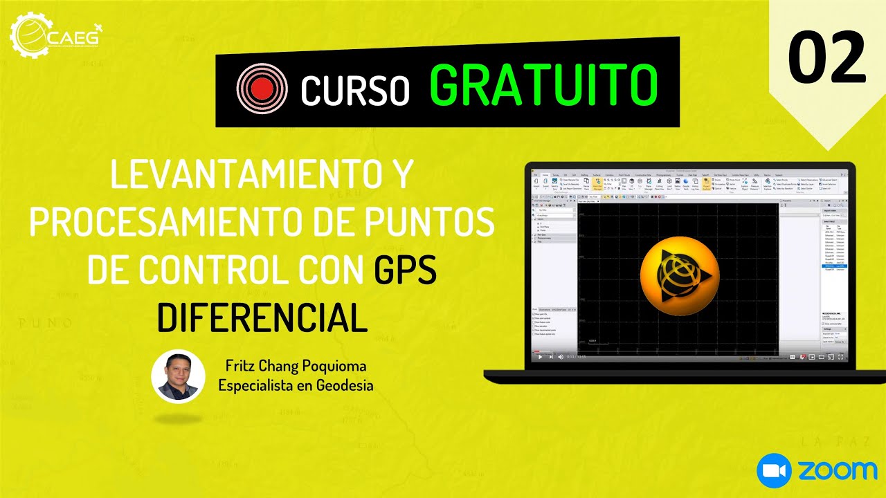 👨🏫 Curso ¡GRATIS! #02 - Levantamiento y Procesamiento de Puntos de Control con GPS Diferencial