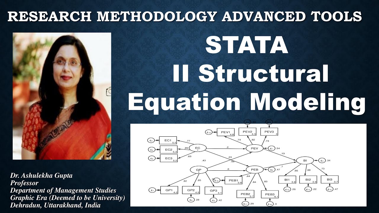 Stat A 20 (20) STATA II Structural Equation Modeling (sem) (SEM) (path analysis ...
