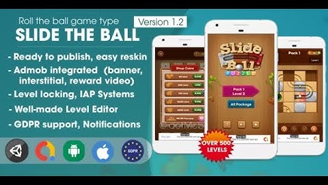 Slide The Ball   Unity Template Project by dotmob
