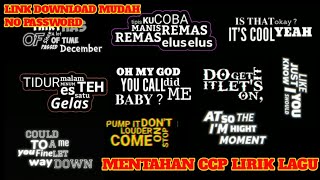 Viral🔥Mentahan ccp lirik lagu Free Download || Cocok buat story wa