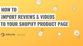 How to import reviews to shopify dropshipping store