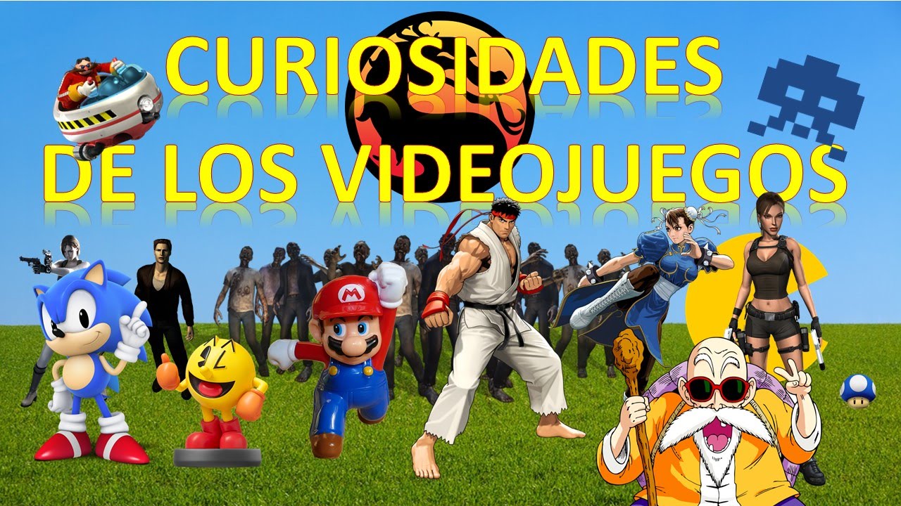 CURIOSIDADES SOBRE VIDEOJUEGOS | DIVERTIDOS Y CURIOSOS DATOS DE LOS VIDEOJUEGOS