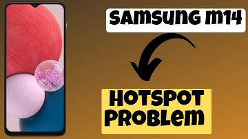 Hotspot Problem || Hotspot not connecting properly SAMSUNG GALAXY M14
