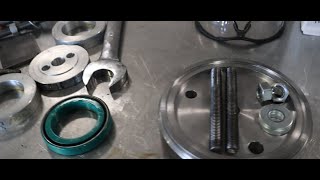 Installing John Deere 4045 Main Seals