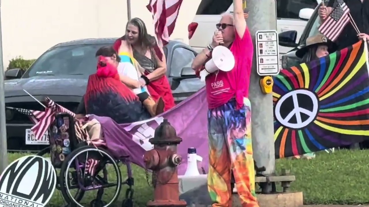 pov: when the no king protest happens in small towns (JACKSONVILLE, TEXAS)