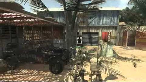 COD Black Ops: Tomahawk Across The Map (Firing Range)