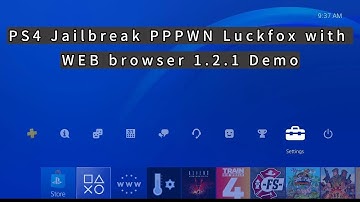 PS4 Jailbreak PPPWN Luckfox with WEB browser Demo