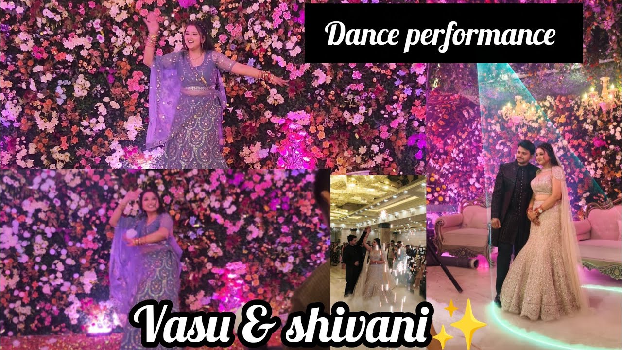 Engagement Dance❣️✨️Maine Payal hai Chhankai, jinne saah,Bride & groom dance performance in wedding