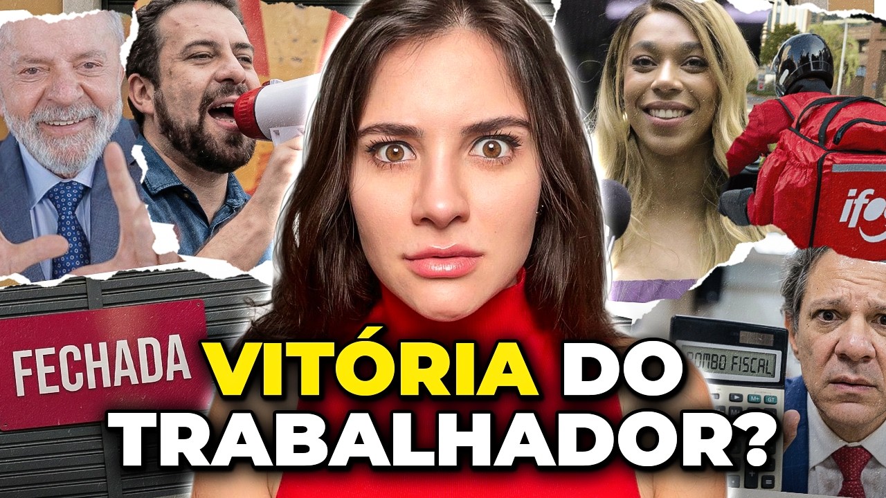 PROVANDO que o FIM da ESCALA 6X1 vai QUEBRAR o BRASIL