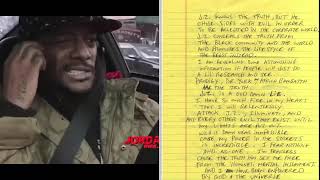 A letter that Prodigy of Mobb Deep wrote: Jay Z knows the truth.