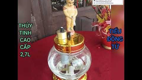 Bình rót rượu Tiểu Đồng Tử tự động Thủy tinh Cao cấp 2,7L (Mr Lâm 0947.992.116)