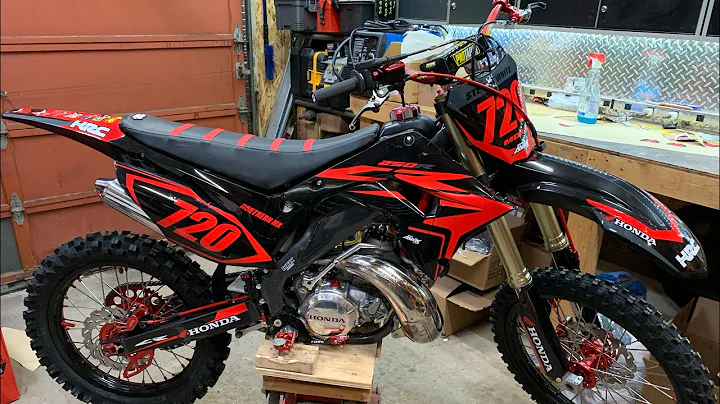 CR250 2 stroke rebuild PT 8 (THIS BIKE IS 🔥 🔥 🔥)