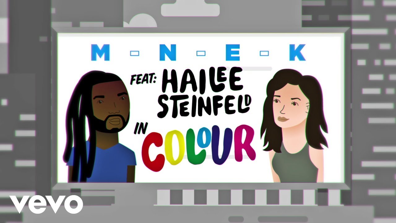 MNEK   Colour Lyric Video ft Hailee Steinfeld