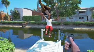 GTA 5 - Explosions vs NPC's Ragdolls Ep.153 | Euphoria Physics Ragdoll screenshot 3